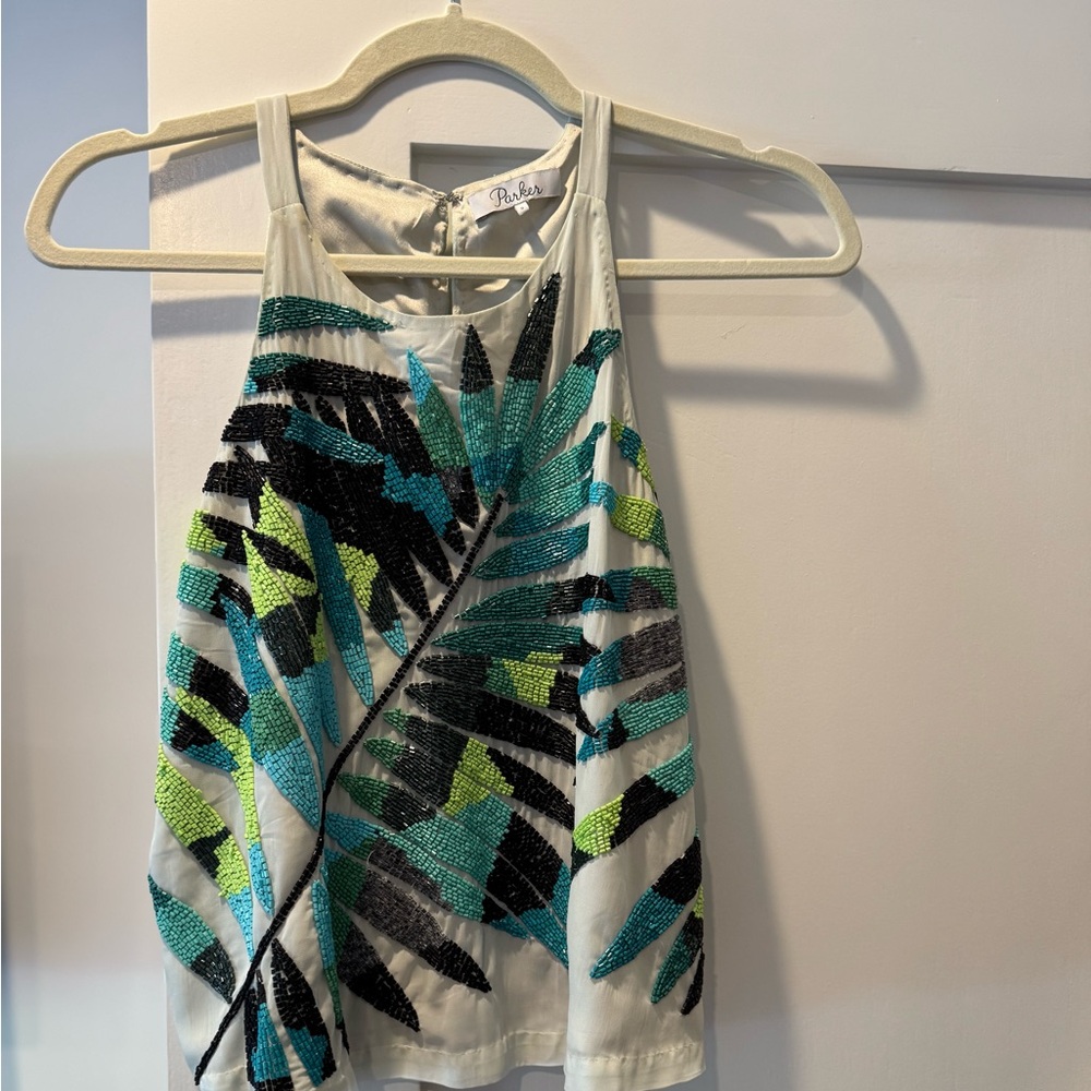 Perfect condition Parker Brand vacation top - perfect for St Tropez or Cabo